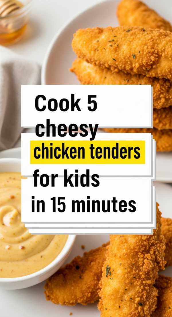 Cook 5 Cheesy Chicken Tenders For Kids In 15 Minutes 6a001aaa88d05