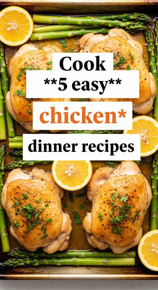 Cook 5 Easy Chicken Dinner Recipes 6a001aa789b05