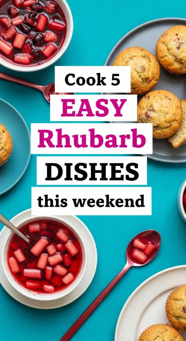 Cook 5 Easy Rhubarb Dishes This Weekend 69f47c726df33