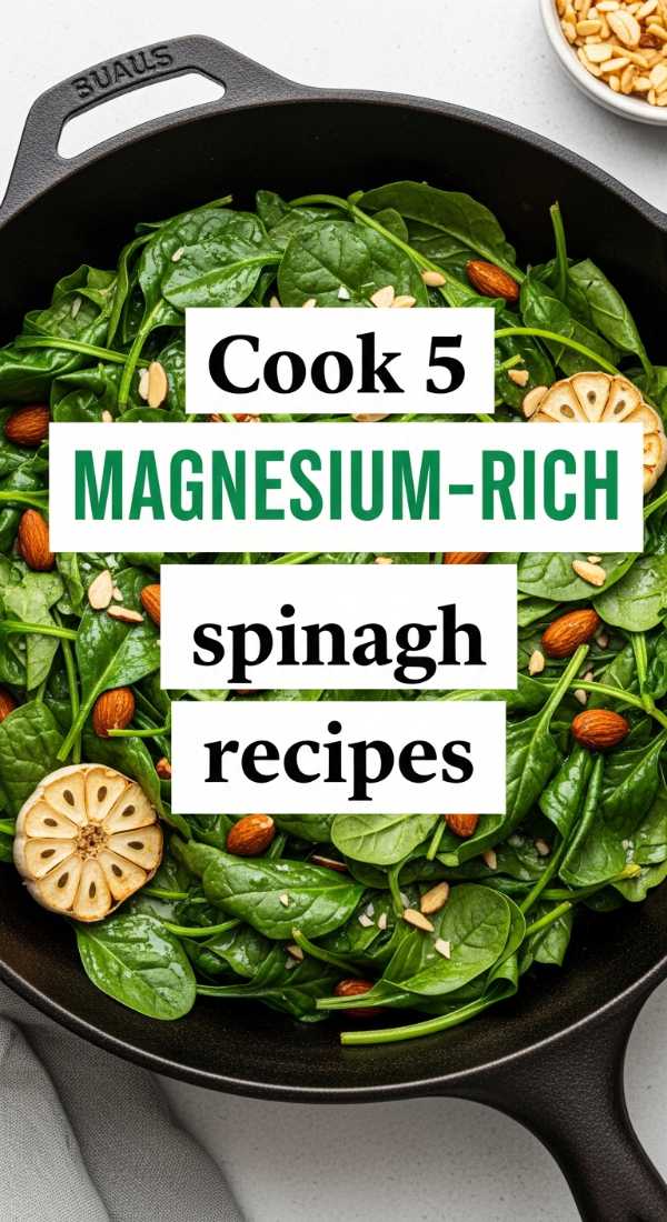 Cook 5 Magnesium Rich Spinach Recipes 6a1429698d1f0