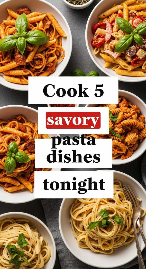 Cook 5 Savory Pasta Dishes Tonight 6a144deab0d9d