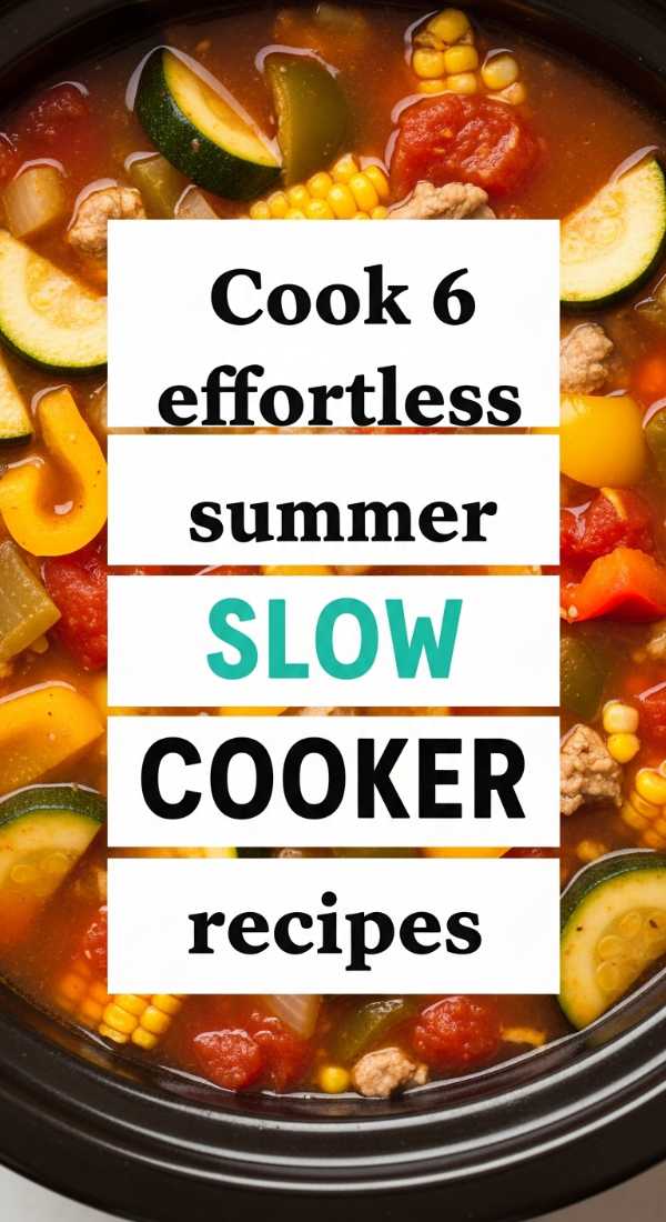 Cook 6 Effortless Summer Slow Cooker Recipes 6a06bc4ea3cda