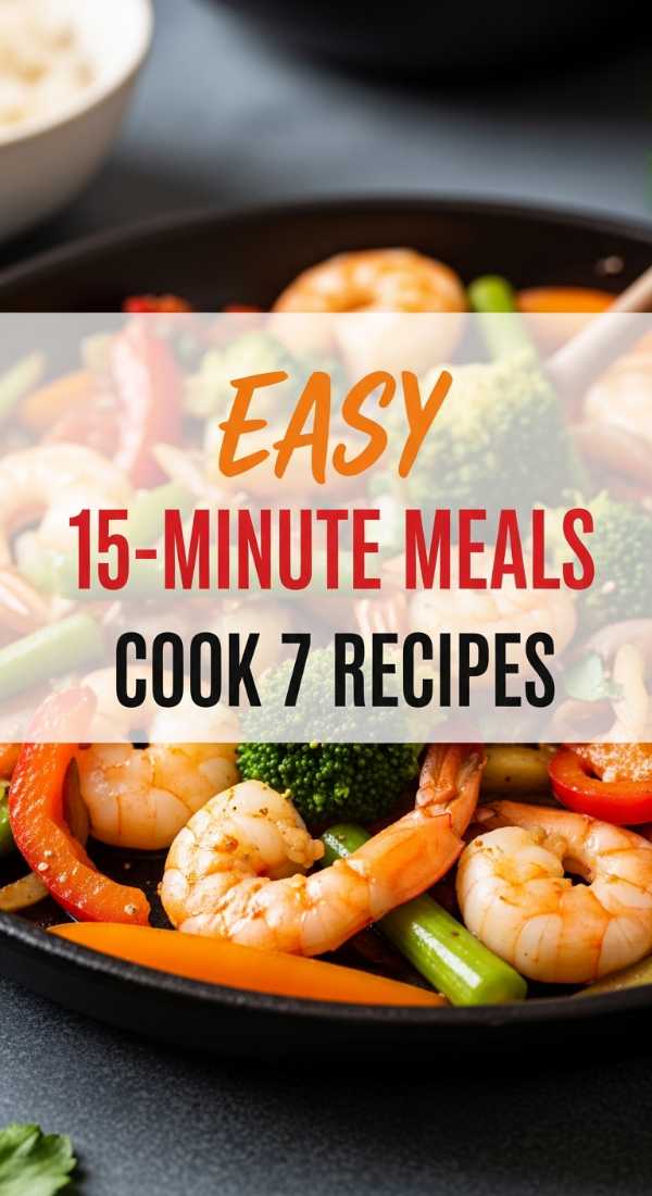 Cook 7 Easy 15 Minute Recipe Ideas For Busy Nights 69f4515192b75