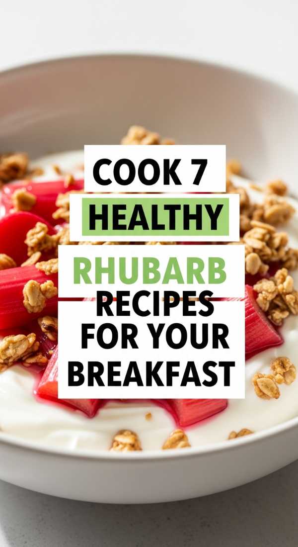 Cook 7 Healthy Rhubarb Recipes For Your Breakfast 69fd8cb5a67a2
