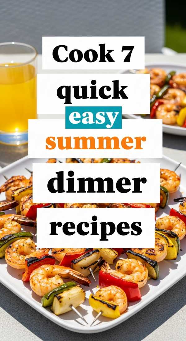 Cook 7 Quick Easy Summer Dinner Recipes 6a06cff3326ca