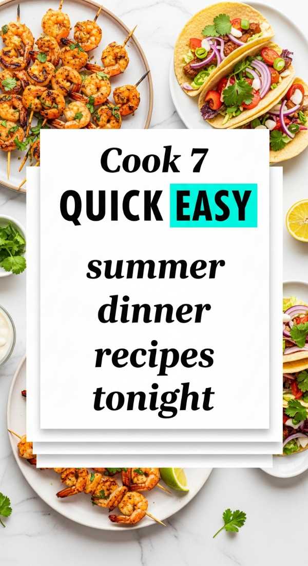 Cook 7 Quick Easy Summer Dinner Recipes Tonight 6a070b4784a14