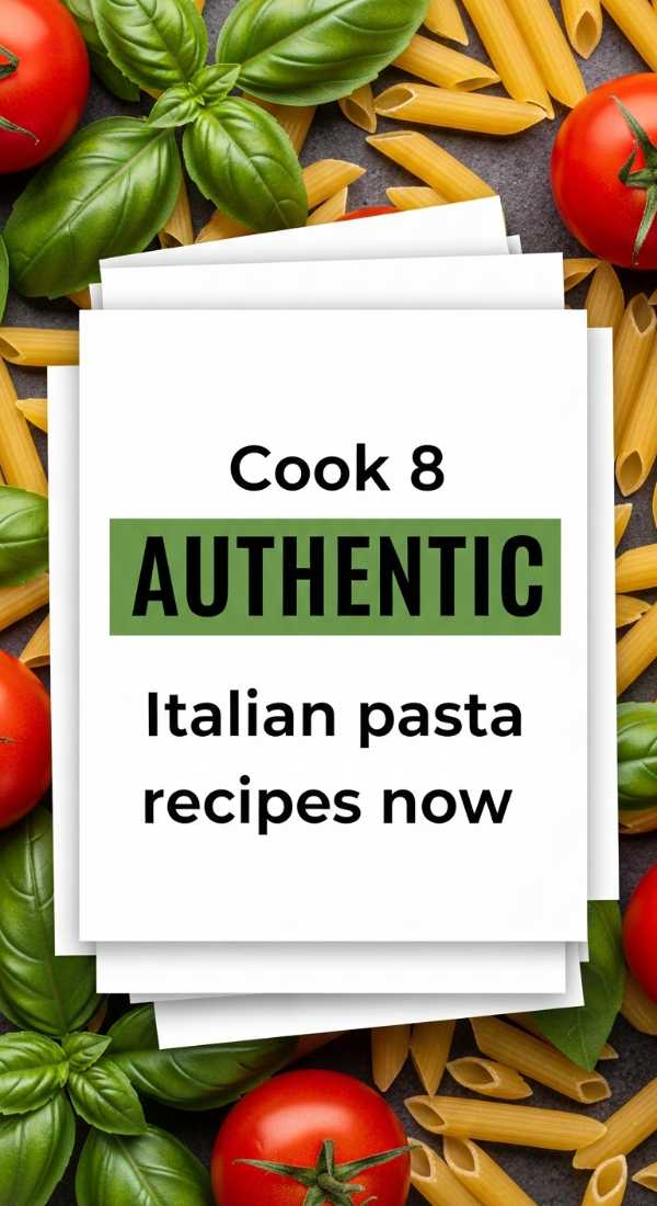 Cook 8 Authentic Italian Pasta Recipes Now 6a10a0e4ea056