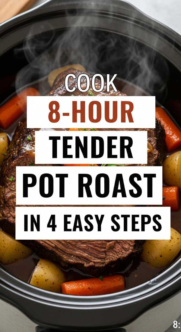 Cook 8 Hour Tender Pot Roast In 4 Easy Steps 69f6fe007874b
