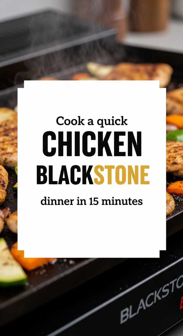 Cook A Quick Chicken Blackstone Dinner In 15 Minutes 6a06d0154803b