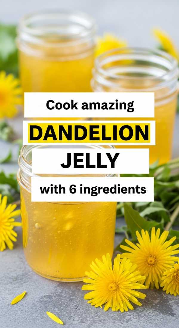 Al Fresco Feast: Your Guide to Perfect Summer Dining Cook Amazing Dandelion Jelly With 6 Ingredients 6a00160d7b2e9