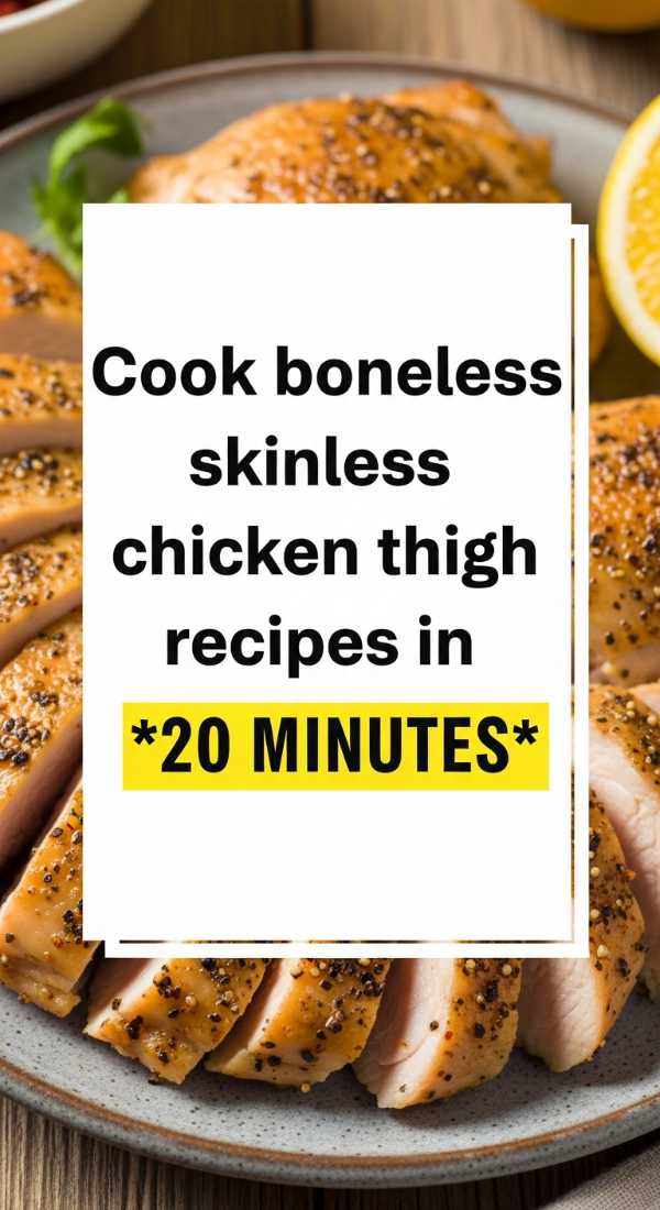 Cook Boneless Skinless Chicken Thigh Recipes In 20 Minutes 6a144228465d0