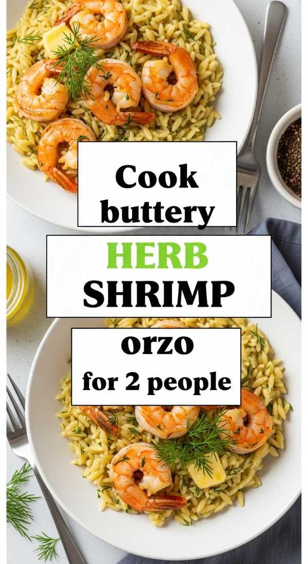 Cook Buttery Herb Shrimp Orzo For 2 People 69f47f53d2ff5