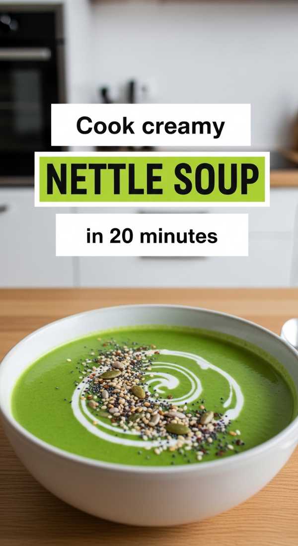 Cook Creamy Nettle Soup In 20 Minutes 69fd88bd01860