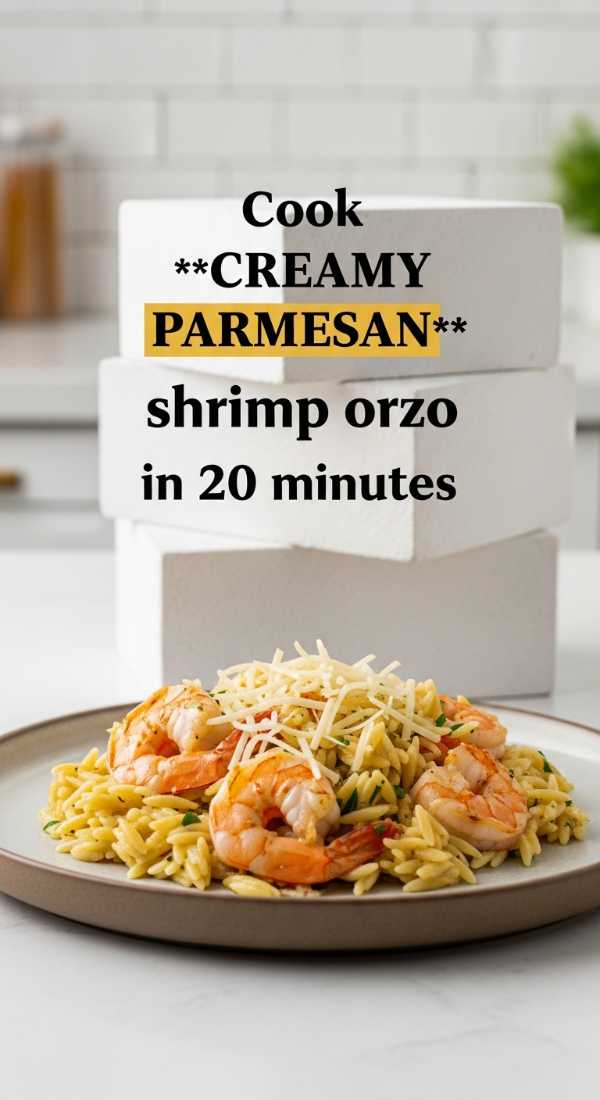 Cook Creamy Parmesan Shrimp Orzo In 20 Minutes 6a0170a7191e3