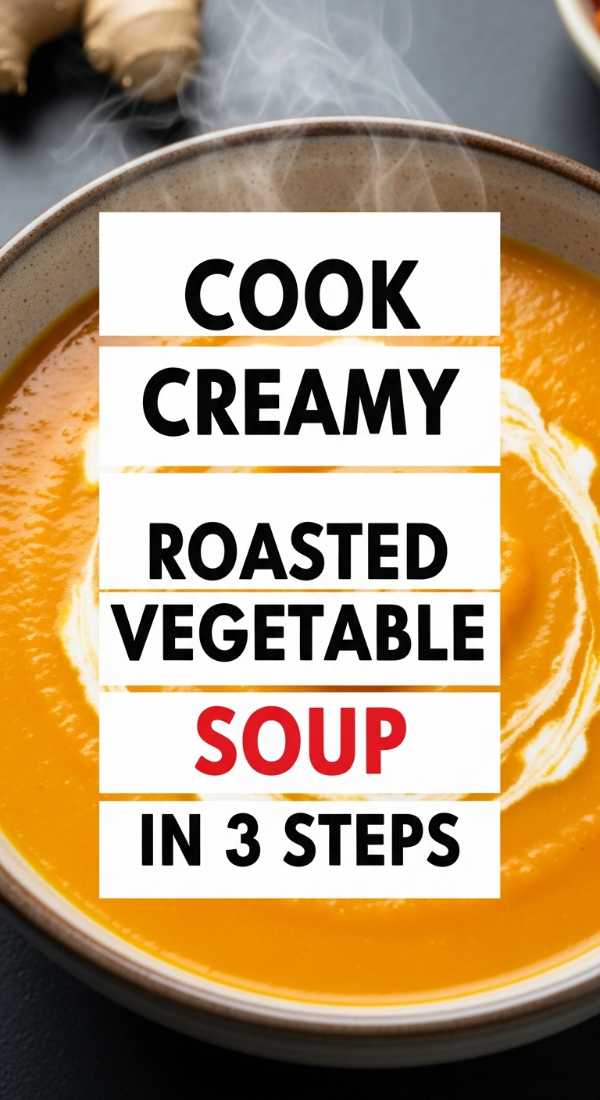 From Soggy to Superb: The Roasted Vegetable Masterclass You Need Cook Creamy Roasted Vegetable Soup In 3 Steps 6a109f04d1087