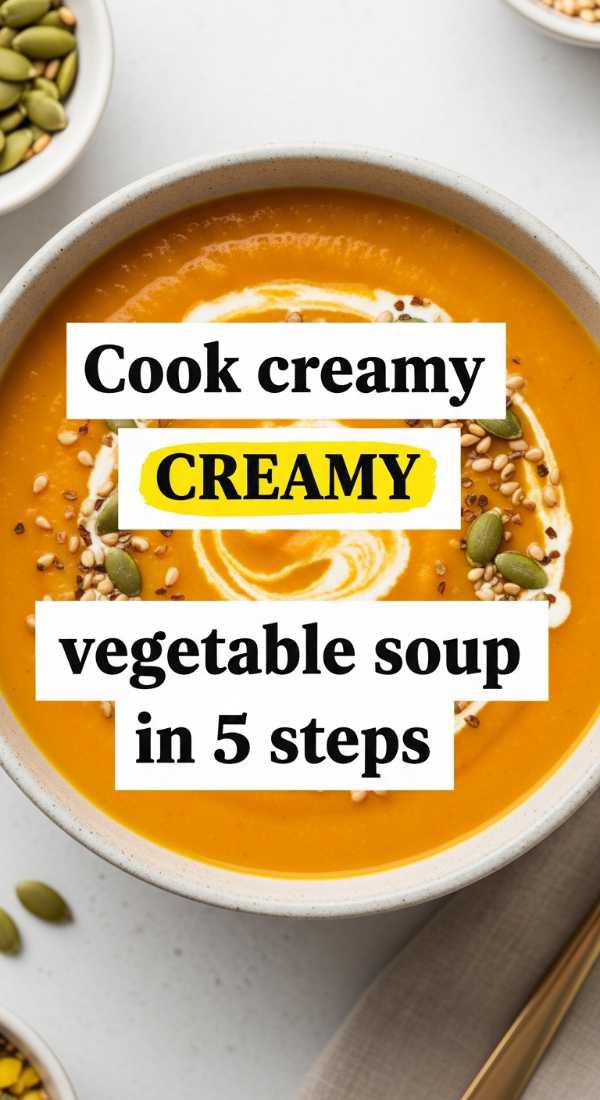 Cook Creamy Roasted Vegetable Soup In 5 Steps 6a04168816d76