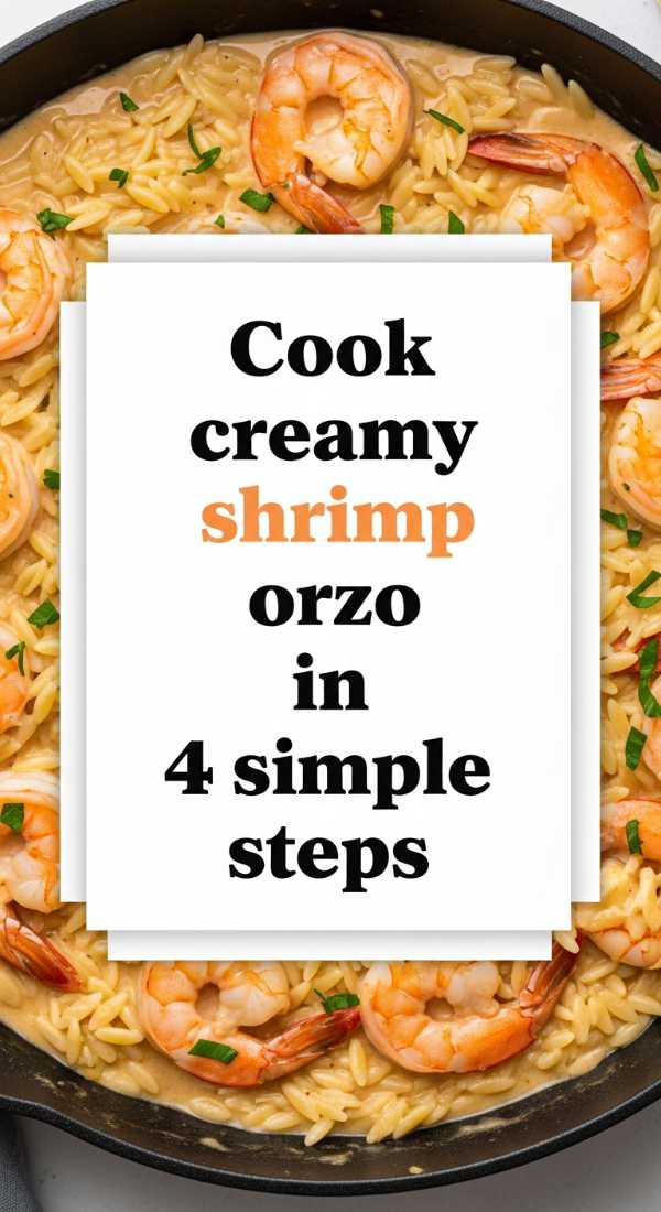 Cook Creamy Shrimp Orzo In 4 Simple Steps 69f47c73edb78