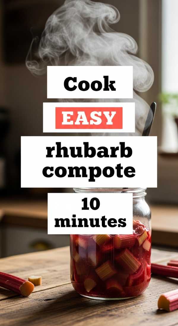 The Sweet & Tangy Duo: Ultimate Strawberry Rhubarb Dessert Masterclass Cook Easy Rhubarb Compote In 10 Minutes Or Less 69fd8ca250542