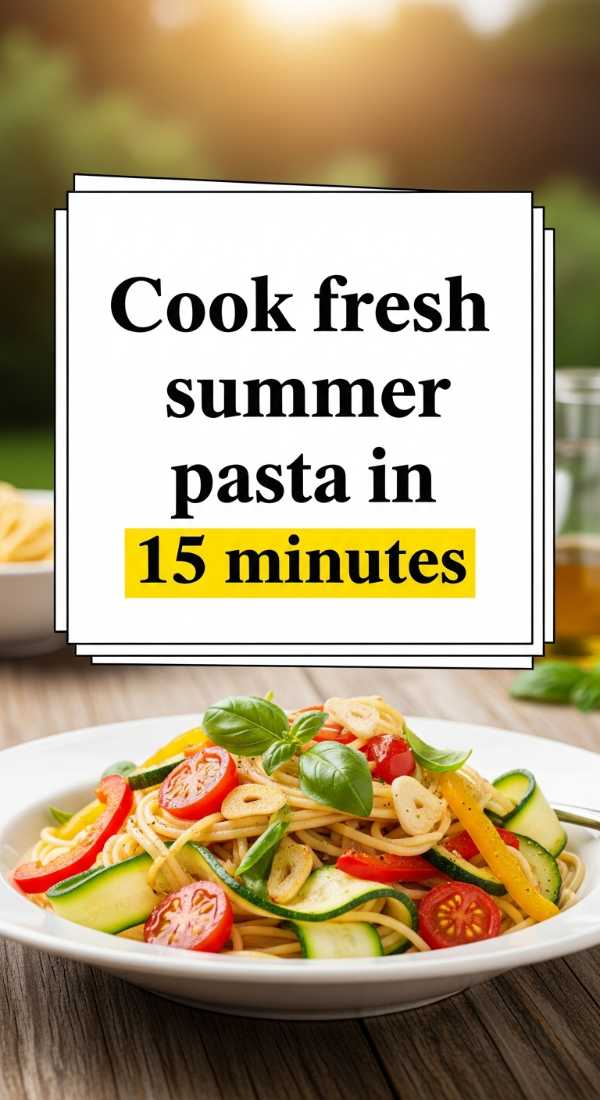 Cook Fresh Summer Pasta In 15 Minutes 69f442617c77f