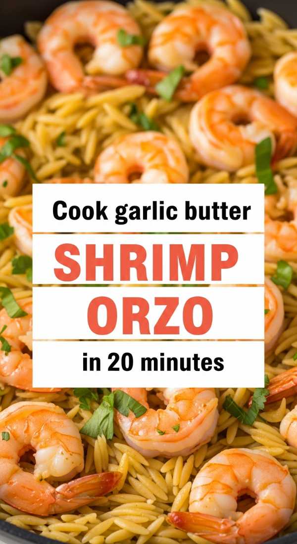 Cook Garlic Butter Shrimp Orzo In 20 Minutes 69f59f7def0aa