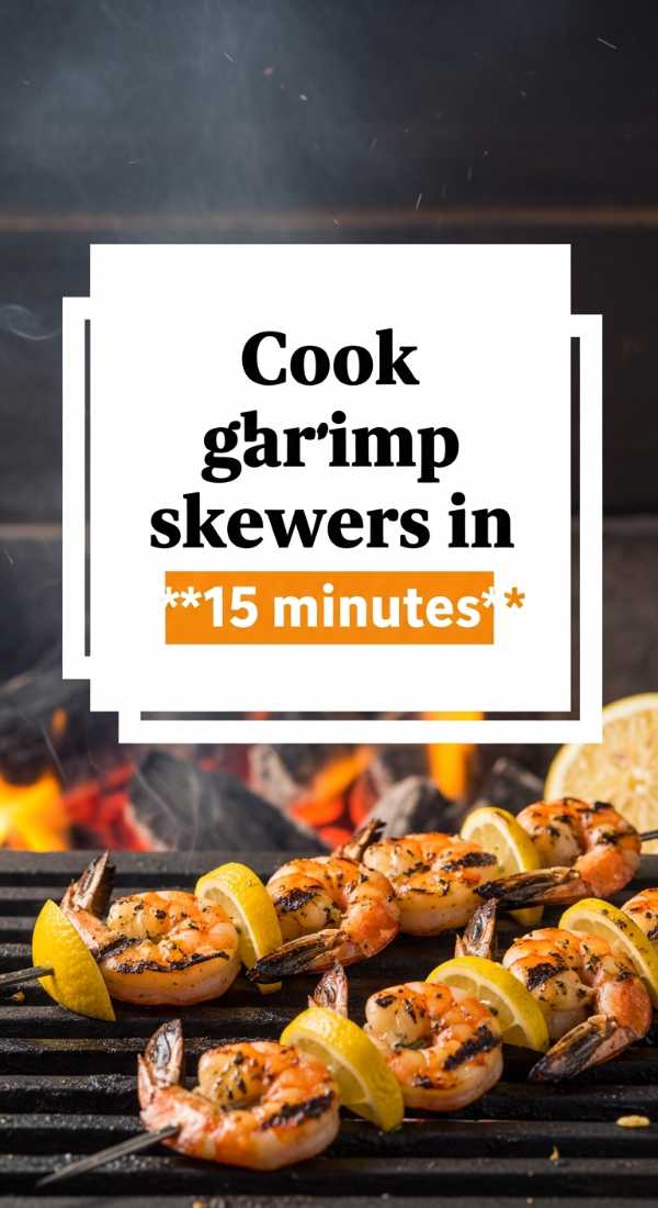 Cook Garlic Shrimp Skewers In 15 Minutes 69f44260bc27b