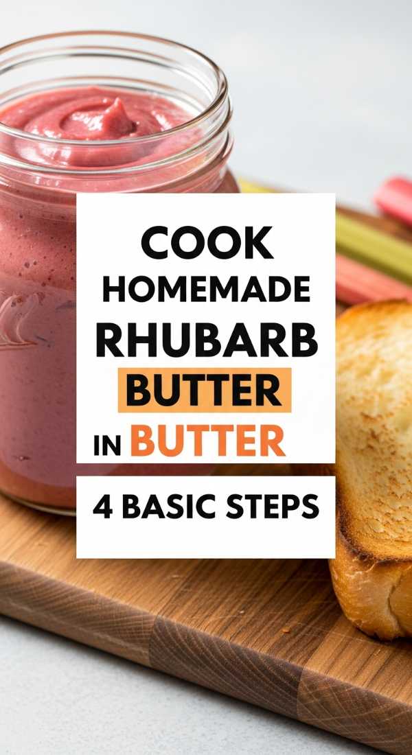 Cook Homemade Rhubarb Butter In 4 Basic Steps 69fd8ca525796