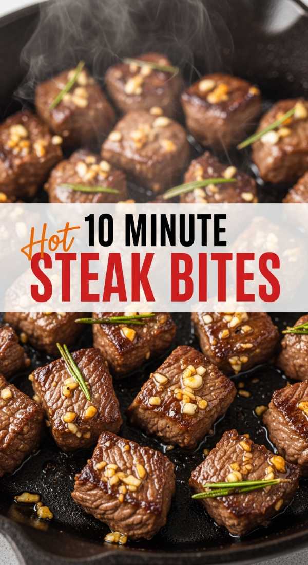 Cook Juicy Garlic Steak Bites In 10 Minutes 6a045ab0030d1