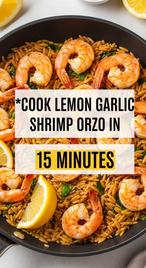 Cook Lemon Garlic Shrimp Orzo In 15 Minutes 69f47a009fc61