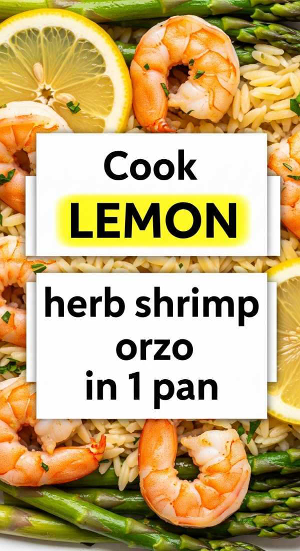 Cook Lemon Herb Shrimp Orzo In 1 Pan 6a0170acda661