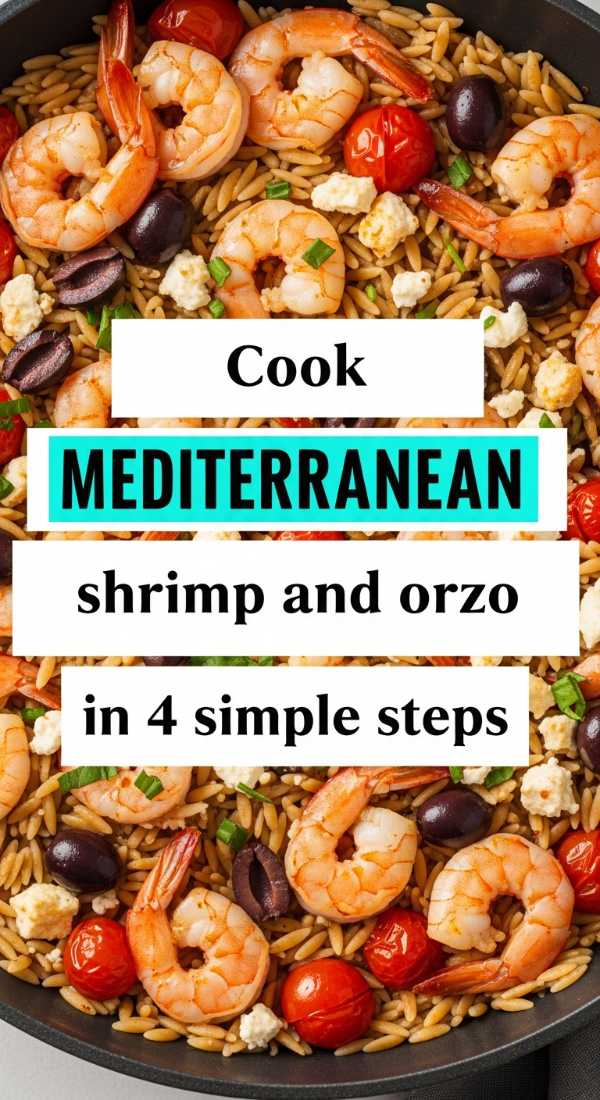 Cook Mediterranean Shrimp And Orzo In 4 Simple Steps 69f5acd7e402e