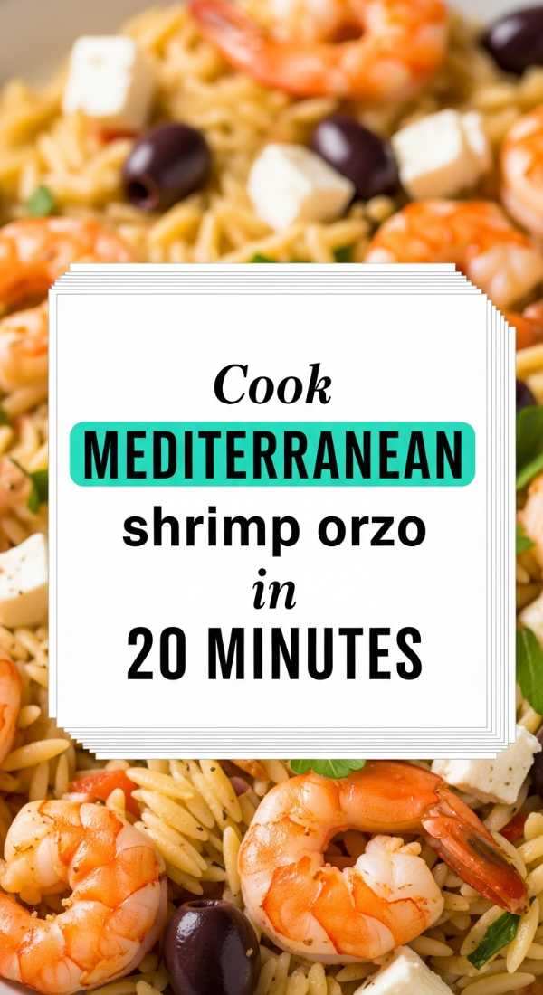 Cook Mediterranean Shrimp Orzo In 20 Minutes 69f47a07ab92e
