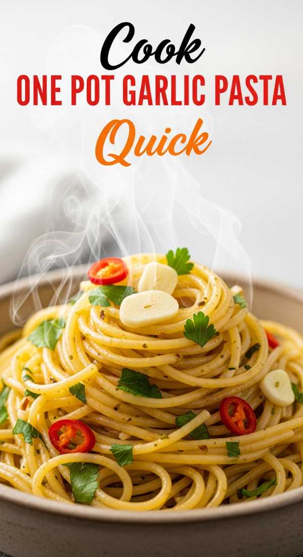 Cook One Pot Garlic Pasta In 10 Minutes 6a00269cb3f7c
