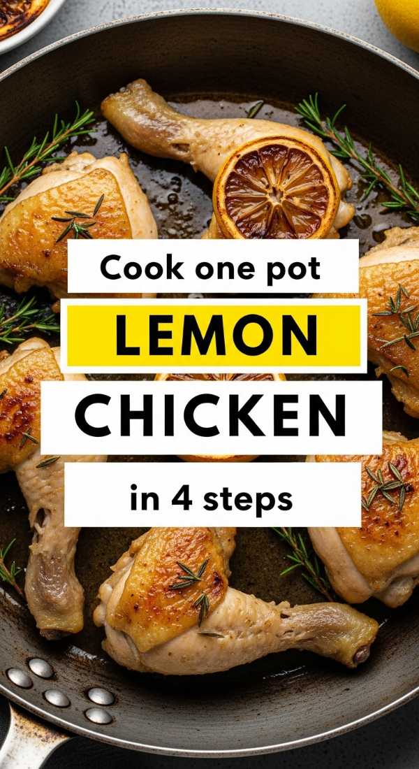 Cook One Pot Lemon Chicken In 4 Steps 69f6f4b1999e9