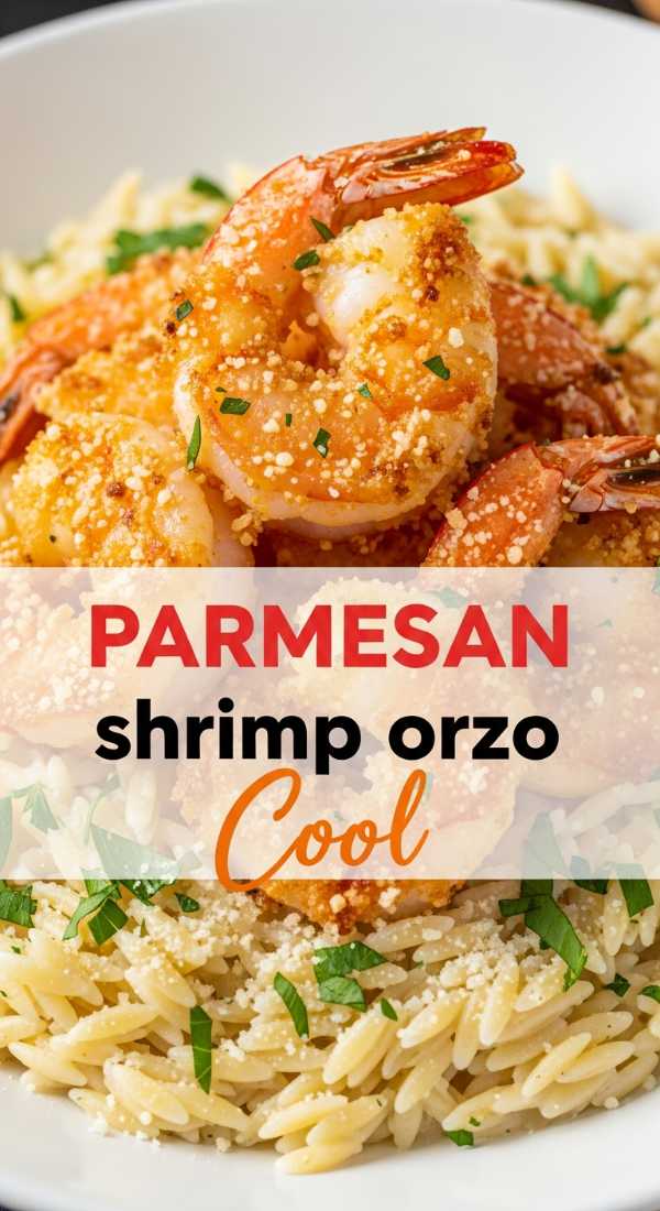Cook Parmesan Crust Shrimp Orzo In 5 Easy Steps 69f860b54bc6a