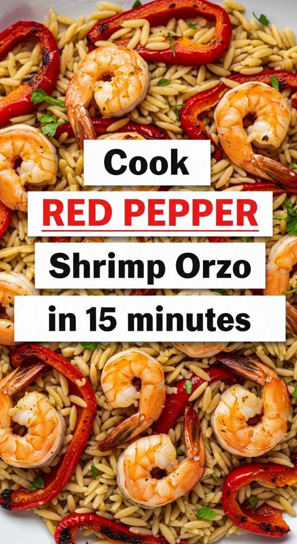 Cook Red Pepper Shrimp Orzo In 15 Minutes 69f5acd7480e0