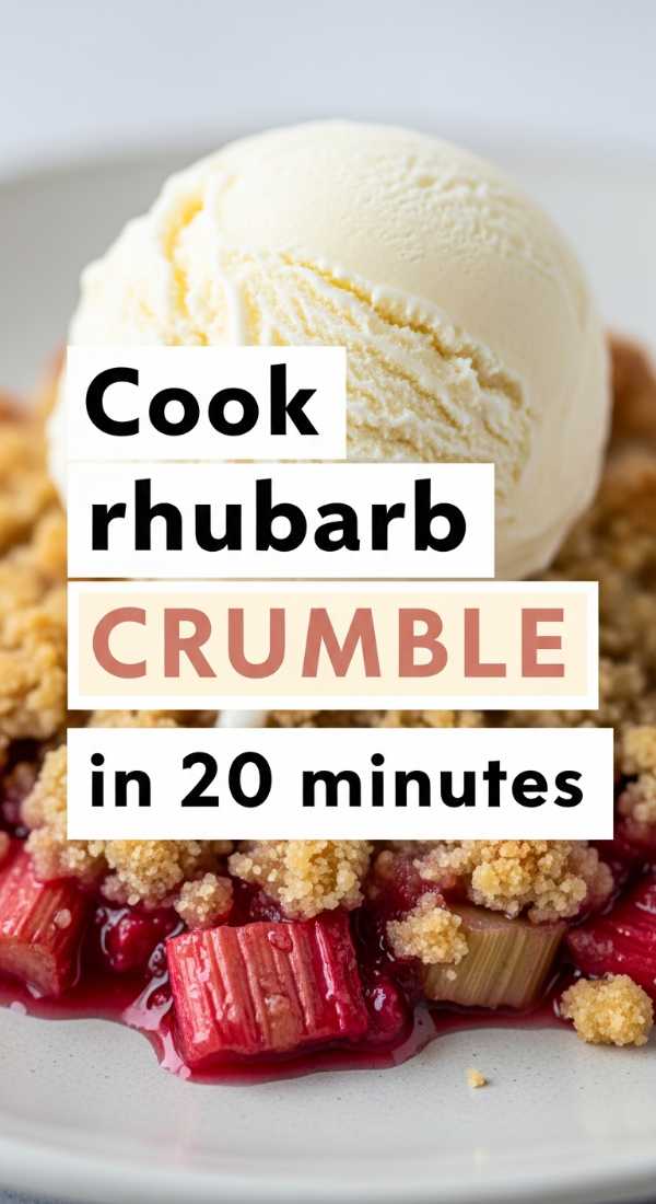 Cook Rhubarb Crumble In 20 Minutes 6a017dca67825