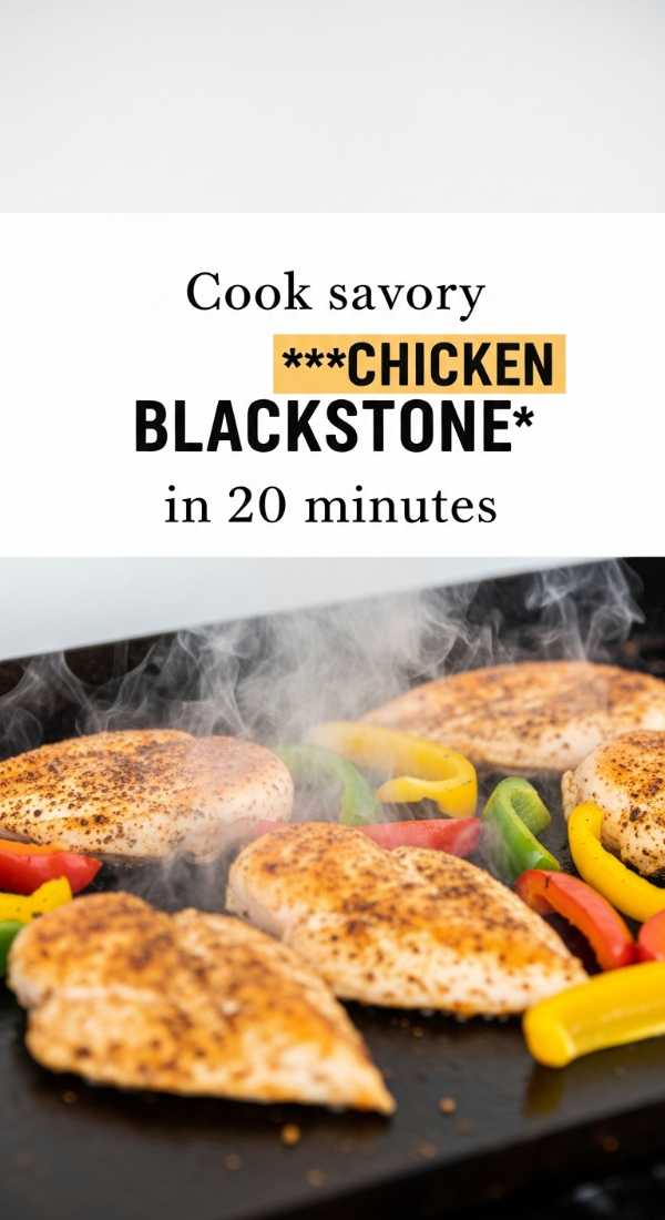 Cook Savory Chicken Blackstone Recipes In 20 Minutes 6a06e6e64b3b4