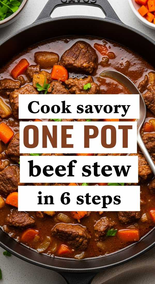 Cook Savory One Pot Beef Stew In 6 Steps 69f44755b4157