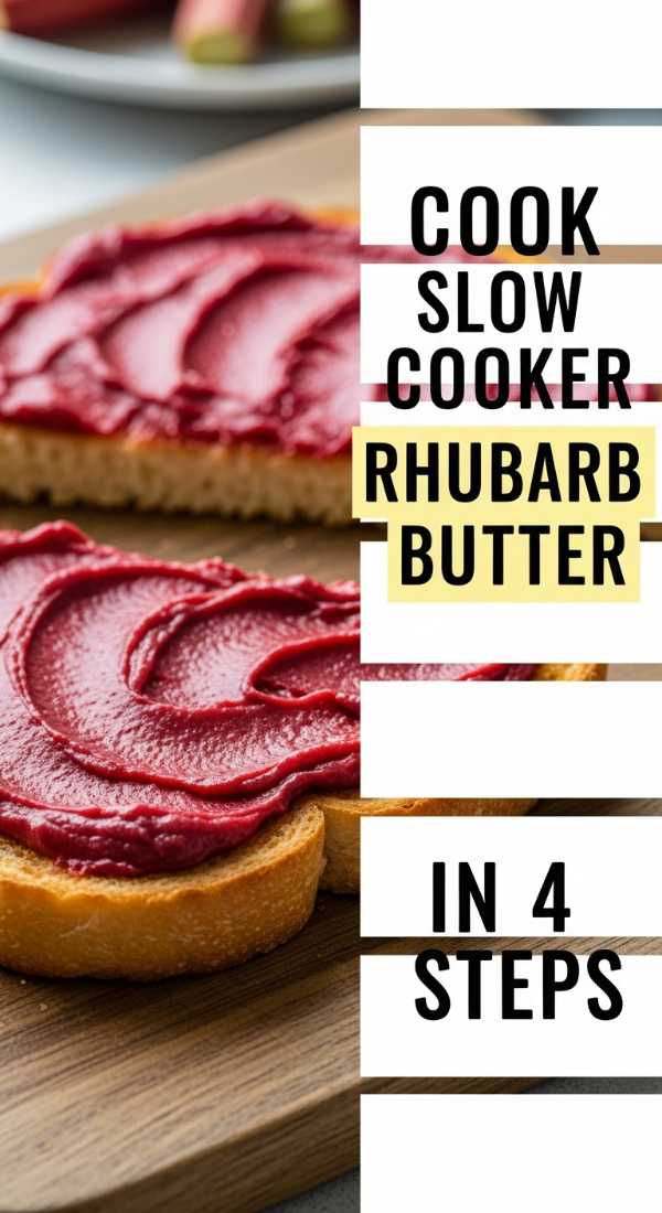 Cook Slow Cooker Rhubarb Butter In 4 Steps 6a001a995f6fd