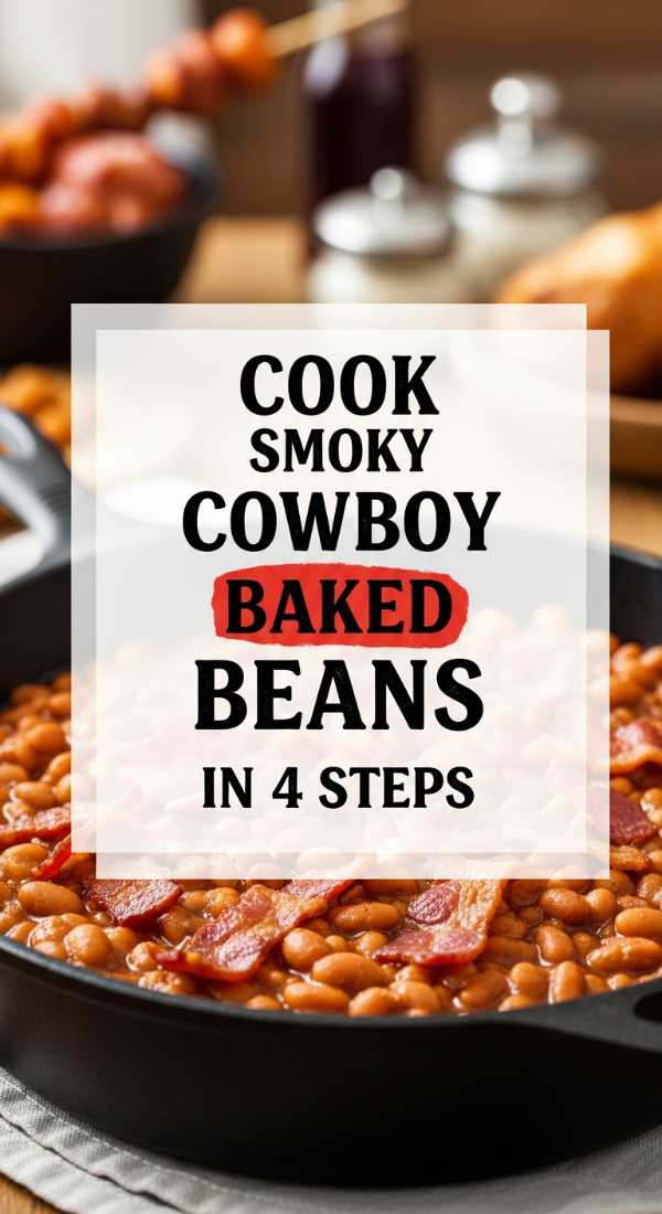 Cook Smoky Cowboy Baked Beans In 4 Steps 6a06bc67285fd