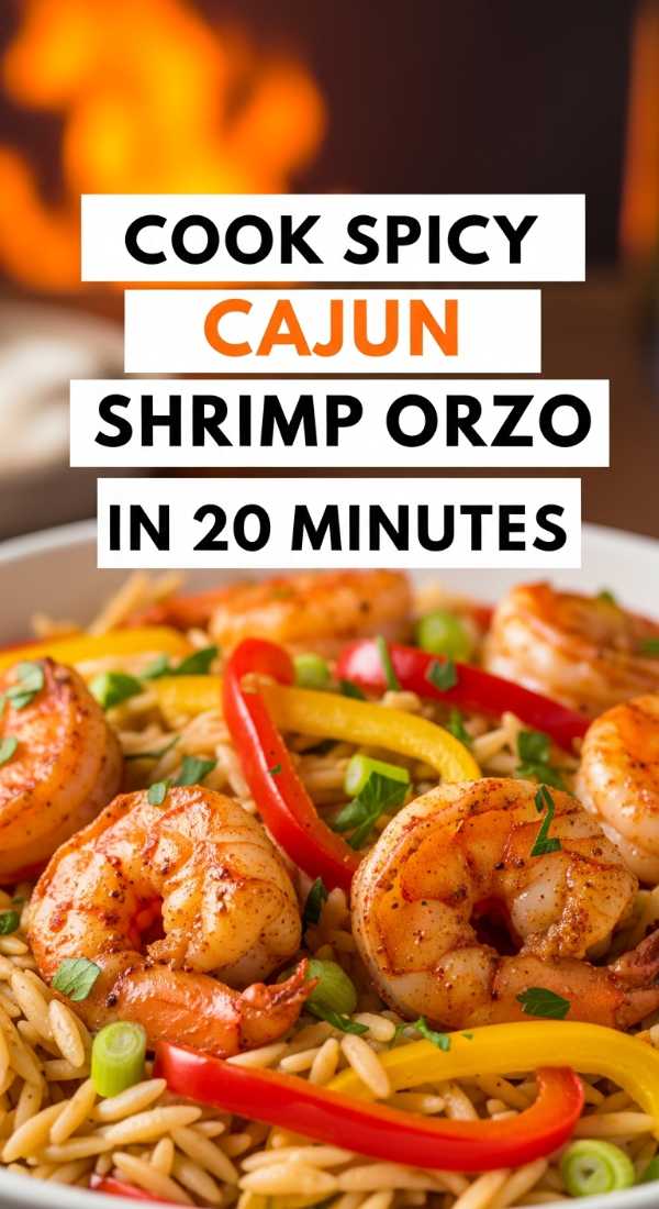 Cook Spicy Cajun Shrimp Orzo In 20 Minutes 69f47a011d824