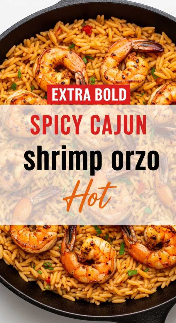 Cook Spicy Cajun Shrimp Orzo In 4 Simple Steps 69f860b48b171