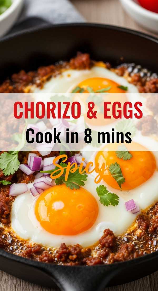 Cook Spicy Chorizo And Eggs In 8 Minutes 6a1496175e9c8