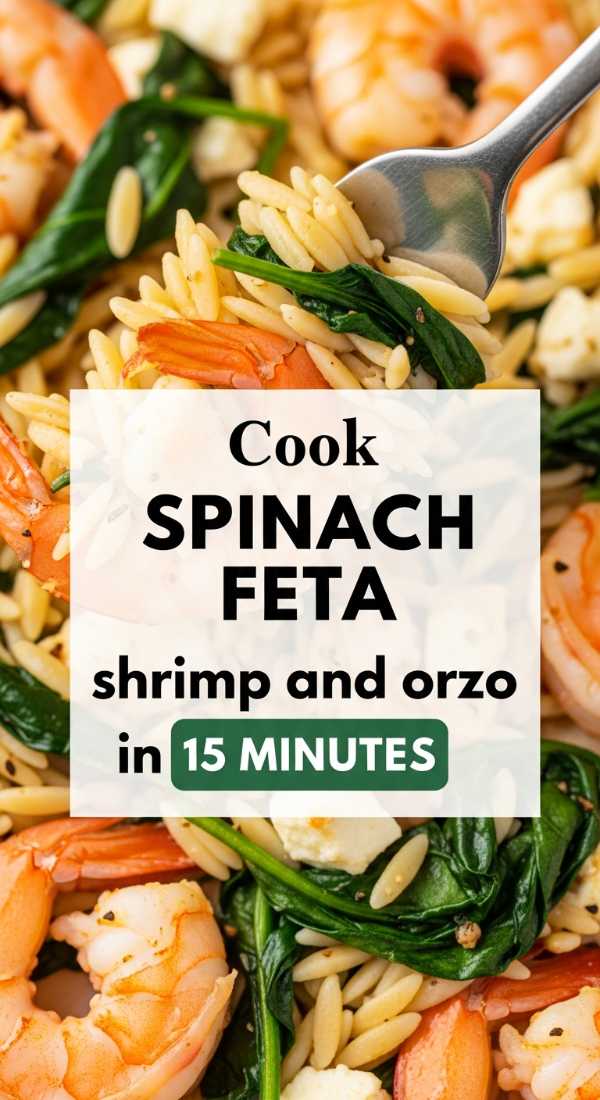 Cook Spinach Feta Shrimp And Orzo In 15 Minutes 69fc1751dc69a