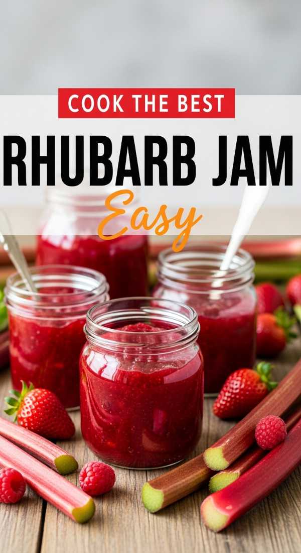 Beyond the Crumble: The Definitive Rhubarb Recipe Collection Cook The Best Rhubarb Jam In 4 Easy Steps 6a00251065d44