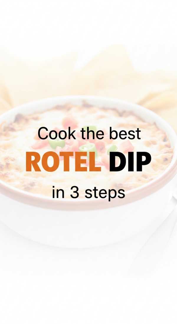 Cook The Best Rotel Dip In 3 Steps 6a06ee3dd48ce