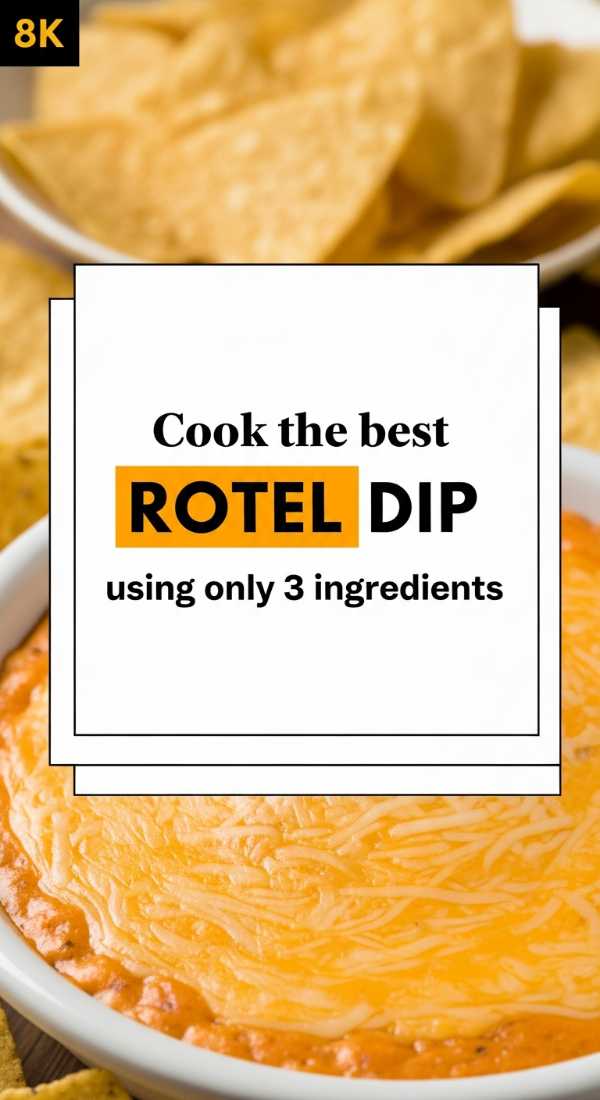Cook The Best Rotel Dip Using Only 3 Ingredients 6a06ee6694625