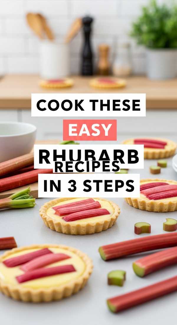 Cook These Easy Rhubarb Recipes In 3 Steps 69f5acd1520f7