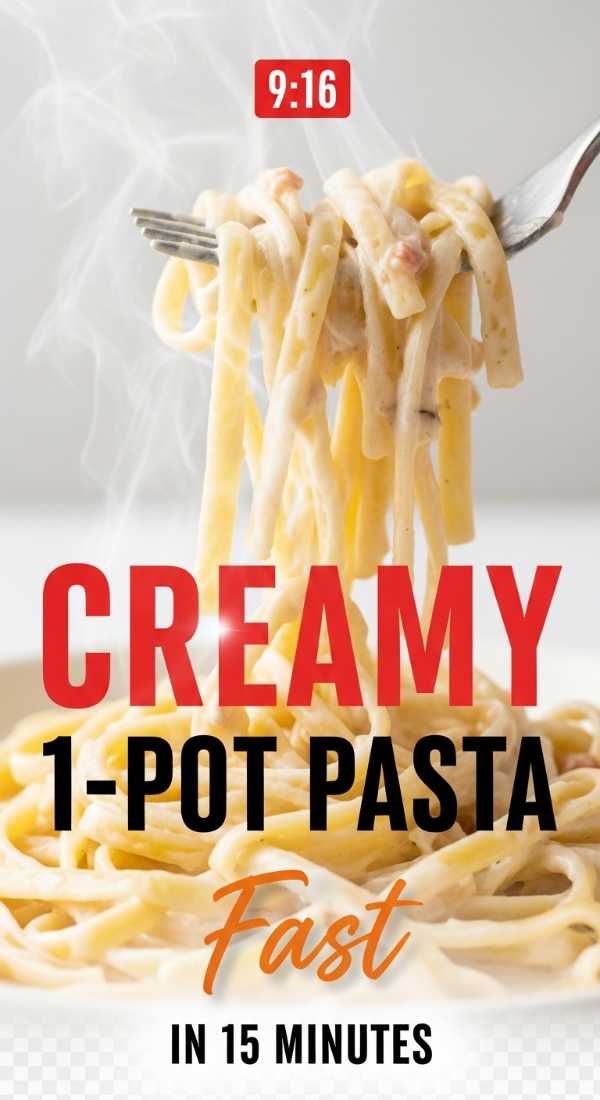 Cook This 1 Pot Creamy Pasta In 15 Minutes 6a044b0db68ff