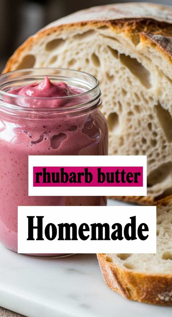 Cook Your Own Rhubarb Butter In 3 Steps 69fd8a9d833fe
